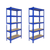 Garage Shelves | Double Unit | Blue | 180x90x30cm
