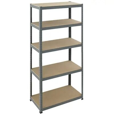 Shelves | Single Unit | Grey | 180x90x45cm